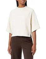 Bluzy damskie - Lee Bluza damska Raglan Sweat, écru, XS - miniaturka - grafika 1