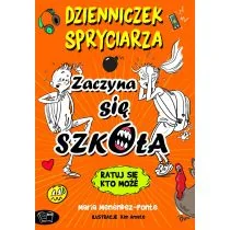 Dzienniczek spryciarza Zaczyna się szkoła - Literatura popularno naukowa dla młodzieży - miniaturka - grafika 1