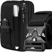 Nerki - Nerka Taktyczna + Pasek Czarna Trizand 24321 - miniaturka - grafika 1