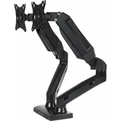 Części i akcesoria do laptopów - Maclean Uchwyt Biurkowy Podwójny Do Monitora I Laptopa 17"-32" MC-813 2x8kg VESA 75x75 100x100 + EKSPRESOWA MC-813 - miniaturka - grafika 1