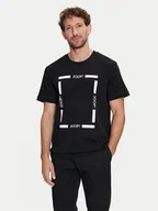 Koszulki męskie - JOOP! T-Shirt 17 JJ-06Barnet 30042368 Czarny Modern Fit - miniaturka - grafika 1