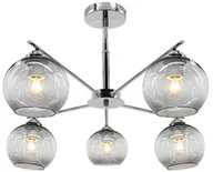 Lampy sufitowe - Żyrandol z kloszami w stylu lampionów 1859/5 8C z serii NEAPOL - miniaturka - grafika 1