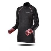 Bluzy sportowe damskie - Bluza damska Trimm Clinic Lady Rozmiar: S / Kolor: szary/różówy - miniaturka - grafika 1