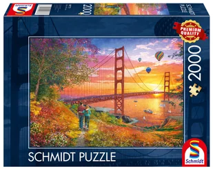 Puzzle, Spacer w pobliżu mostu Golden Gate / San Francisco, 2000 el. - Puzzle - miniaturka - grafika 1