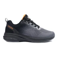 Buty sportowe damskie - Damskie buty sportowe DK szare - miniaturka - grafika 1