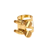 Instrumenty dęte - Ligaturka do saksofonu altowego Yamaha złota - miniaturka - grafika 1