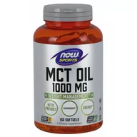 Suplementy naturalne - Now Foods MCT Oil - Olej MCT 1000 mg (150 kaps.) - miniaturka - grafika 1