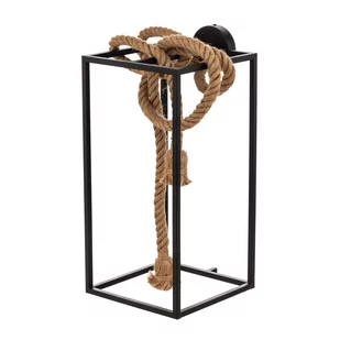 Designerski kinkiet Lucande Vlados, klatka, 54 cm - Lampy ścienne - miniaturka - grafika 2