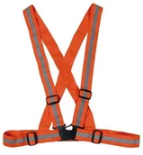 Odzież robocza - SZELKI OSTRZEGAWCZE ELAST.POMARAŃCZOWE - miniaturka - grafika 1