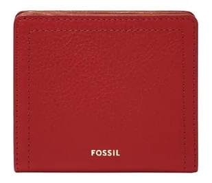 Fossil Logan damski portfel z akcesoriami podróżnymi, czerwony, czerwony, S - Portfele - miniaturka - grafika 1