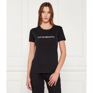 Koszulki i topy damskie - Emporio Armani T-shirt Regular Fit - miniaturka - grafika 1