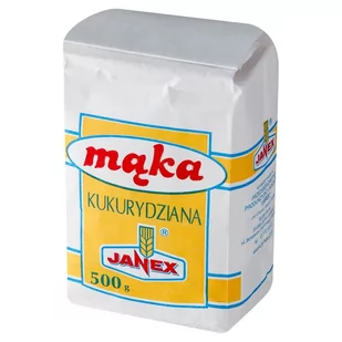 Janex Mąka kukurydziana 500 g - Mąka - miniaturka - grafika 1