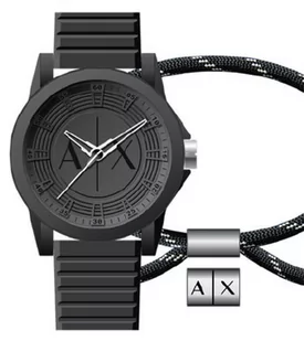 Zegarek Zegarek Armani Exchange AX7159SET OUTERBANKS GIFT SET - Zegarki męskie - miniaturka - grafika 1
