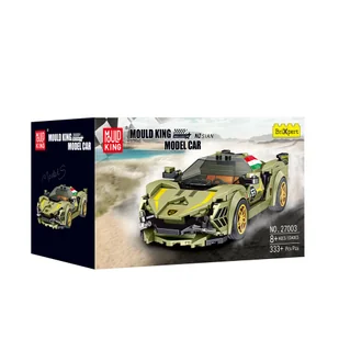 Lamborghini Sian - Klocki MOULD KING 27003 zestaw Speed Champions + GABLOTA - Klocki - miniaturka - grafika 1