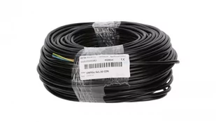 zamel Przewód mieszkaniowy H03VV-F (OMY) 3x1,5 żo czarny 300/300V /100m/ - Kable - miniaturka - grafika 1