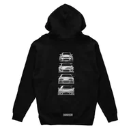 Odzież do sportów motorowych - Czarna bluza z kapturem JAPAN FINEST-XL - miniaturka - grafika 1