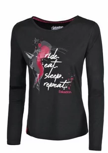 Eskadron Koszulka z długim rękawem DANA damska Equestrian Fanatics jesień-zima 2018/19 dark navy - Koszulki jeździeckie - miniaturka - grafika 1