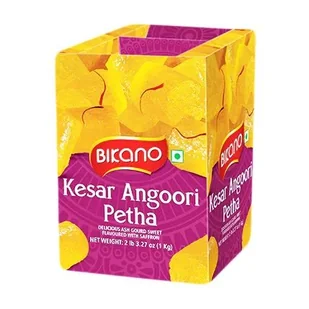 Pulpa słodki melon zimowy z szafranem Kesar Angoori Petha Bikano 1kg - Desery dla dzieci - miniaturka - grafika 1