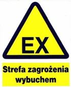 Akcesoria BHP - Zoo-18 - Ex Strefa Zagrożenia Wybuchem - Znak Bhp - miniaturka - grafika 1