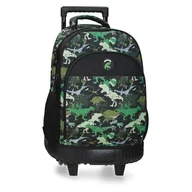 Plecaki - Movom Raptors Plecak Compact 2 Koła Czarny 32x43x21 cms 28,9L Poliester, czarny, Kompaktowy plecak 2 koła - miniaturka - grafika 1