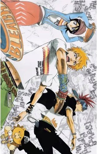 Plakat Anime Manga Bleach blh_123 A2 (custom)