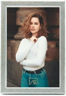 Ramki na zdjęcia - Ramka na zdjęcie 21x29,7 Stare srebro Format A4 - miniaturka - grafika 1