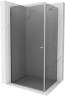 Kabiny prysznicowe - Mexen Pretoria kabina prysznicowa uchylna 100x120 cm, grafit, chrom - 852-100-120-01-40 - miniaturka - grafika 1