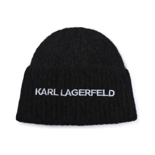 Karl Lagerfeld Wełniana czapka k/essential - Czapki damskie - miniaturka - grafika 1