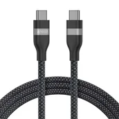 Kable USB - Kabel Anker 240W USB-C do USB-C 1.8m PD czarny - miniaturka - grafika 1