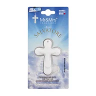 Zapachy samochodowe - Mr&Mrs Fragrance Salvatore Holy Woods White Zapach samochodowy 1 szt - miniaturka - grafika 1