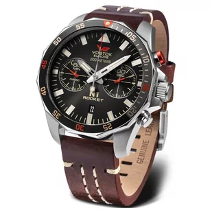 Zegarek Vostok Europe Zegarek 6S21-225A618 Rocket N-1 Chrono - - Zegarki męskie - miniaturka - grafika 2