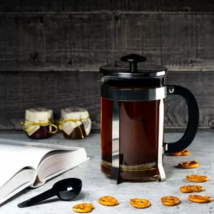 SK ZAPARZACZ DO HERBATY FRENCH PRESS 350ML KINGHOFF KH-4836 emix - Zaparzacze i kawiarki - miniaturka - grafika 3