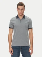 Koszulki męskie - Tommy Hilfiger Polo MW0MW38492 Niebieski Regular Fit - miniaturka - grafika 1