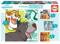 Puzzle - G3 Puzzle 12+16+20+25 Bohaterowie bajek Disneya Nowa - miniaturka - grafika 1