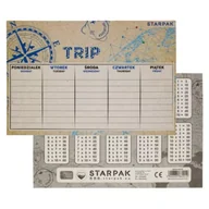 Szkolne artykuły papiernicze - Plan lekcji z tabliczką mnożenia Trip (25szt) - STARPAK - miniaturka - grafika 1
