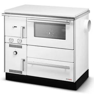 Piec koza kuchenka kuchnia węglowa westfalka CO z płaszczem wodnym 8,7-22,9kW (kolor: biały, średnica wylotu spalin: 150mm) - spełnia anty-smogowy EkoProjekt 99682663 - Kuchnie węglowe - miniaturka - grafika 1