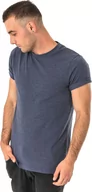 Koszulki męskie - Hi-Tec Koszulka męska Plain Navy Melange r. M - miniaturka - grafika 1