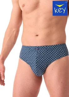 SLIPY KEY MPC-947 A25 3XL-4XL (kolor zielony, rozmiar 4XL) - Majtki męskie - miniaturka - grafika 1