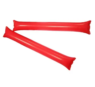 GO Pałki kibica czerwone Bang Bang - 2 szt. 816R - Gadżety dla kibiców - miniaturka - grafika 2