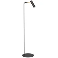 Lampy stojące - Lampa stojąca podłogowa nowoczesna czarna tuba 1xGU10 8W Axion Luminex - miniaturka - grafika 1