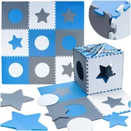 Maty piankowe - Mata Piankowa Puzzle Piankowe Mata Edukacyjna Kojec dla Dzieci do Zabawy - miniaturka - grafika 1