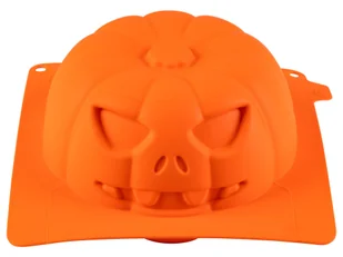 LIVARNO home Foremki do kostek lodu, forma do pieczenia lub zestaw form do pieczenia na Halloween (Zestaw dyni/czaszek 2 sztuki) - Formy do ciast - miniaturka - grafika 1