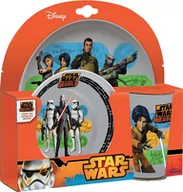 Zestawy naczyń dla dzieci - Disney Zestaw 3-elementowy Star Wars Rebels - miniaturka - grafika 1