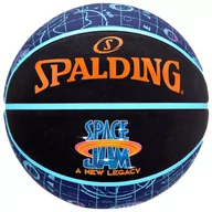 Koszykówka - Spalding Space Jam Tune Court Ball 84596Z, unisex, piłki do koszykówki, Czarne - miniaturka - grafika 1