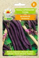 Nasiona i cebule - Fasola szp. tyczna, fioletowa, szerokostr. BLAUHILDE (wczesna) Phaseolus vulgaris L. - miniaturka - grafika 1