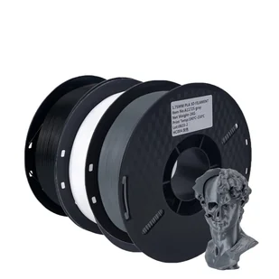 filament do druku 3D, średnica 1,75 mm, materiał przyjazny dla środowiska, wysoka jakość, 3 kg mieszanych kolorów PLA - Filamenty i akcesoria do drukarek 3D - miniaturka - grafika 1