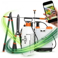 Plecaki - Opryskiwacz ręczny 8L i Plecakowy 16L i Zestaw 3x Sekator Nożyce Ogrodowe - miniaturka - grafika 1