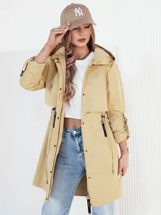 Kurtka damska parka TILSON żółta Dstreet TY4193-S - Kurtki damskie - miniaturka - grafika 1