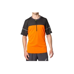 Koszulka Asics Fujitrail Top Tee M 2011B895-800 (kolor Pomarańczowy, rozmiar M) - Koszulki i topy damskie Koszulka Asics Fujitrail Top Tee M 2011B895-800 (kolor Pomarańczowy, rozmiar M) - Koszulki i topy damskie - miniaturka - grafika 1