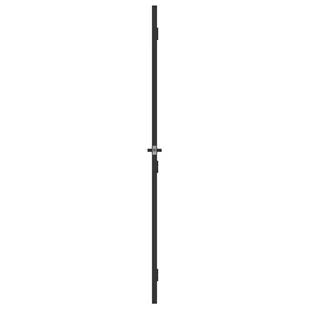 Drzwi wewnętrzne, czarne, 83x201,5 cm, szkło i aluminium 8721012119789 - Drzwi wewnętrzne - miniaturka - grafika 3